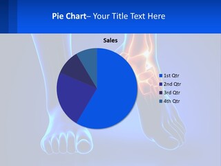 A Medical Powerpoint Presentation With A Blue Background PowerPoint Template