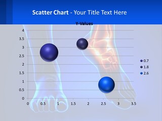 A Medical Powerpoint Presentation With A Blue Background PowerPoint Template