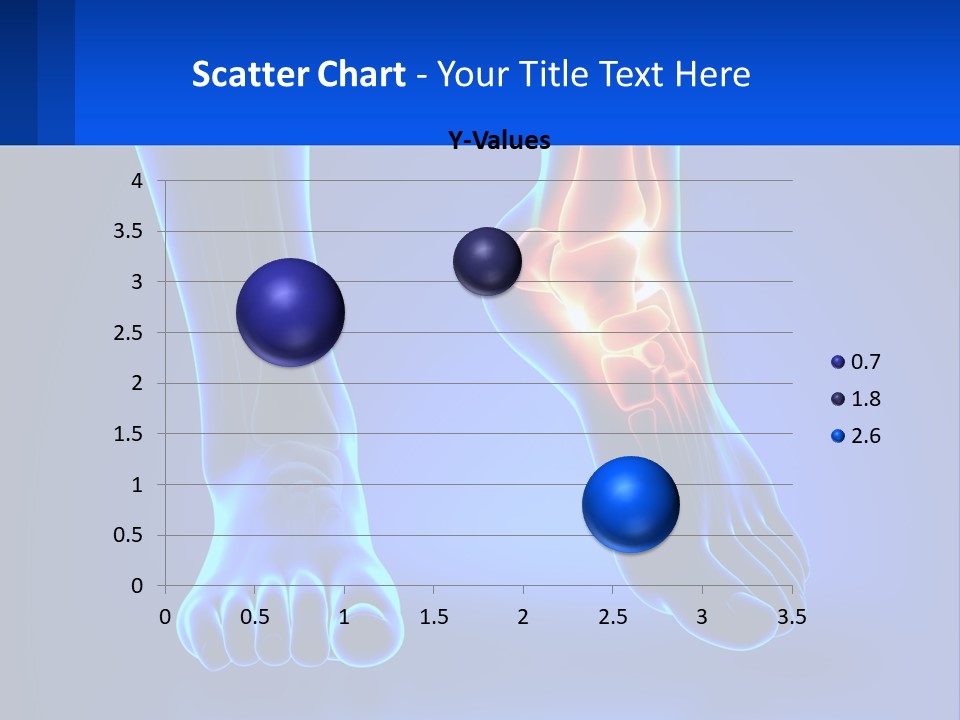 A Medical Powerpoint Presentation With A Blue Background PowerPoint Template