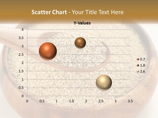 A Wooden Spoon Filled With Sesame Seeds PowerPoint Template