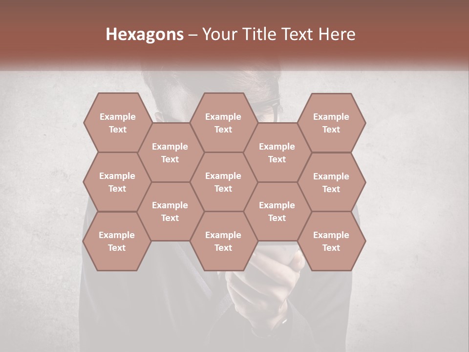 A Woman Holding A Cell Phone With Her Mouth Open PowerPoint Template