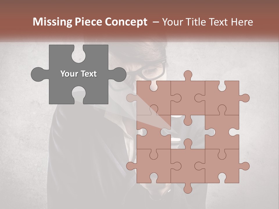 A Woman Holding A Cell Phone With Her Mouth Open PowerPoint Template