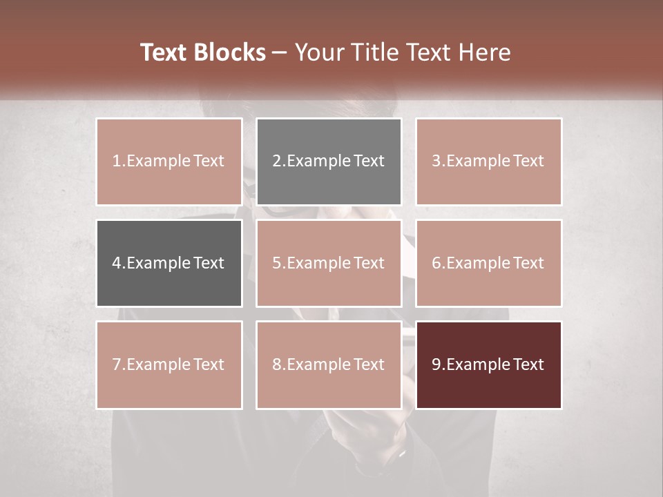 A Woman Holding A Cell Phone With Her Mouth Open PowerPoint Template