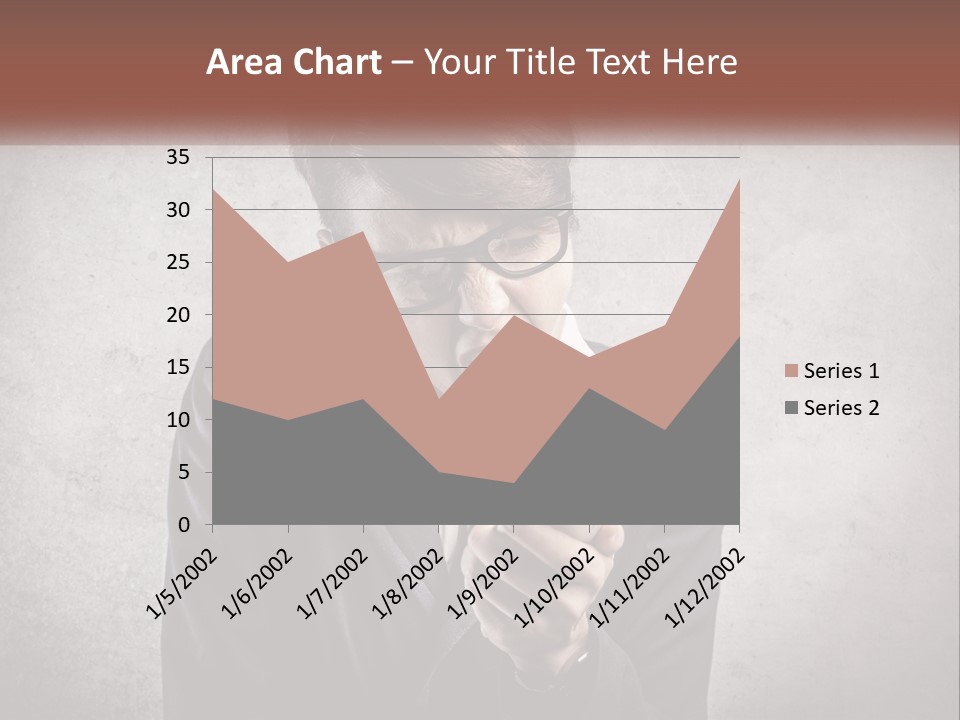 A Woman Holding A Cell Phone With Her Mouth Open PowerPoint Template