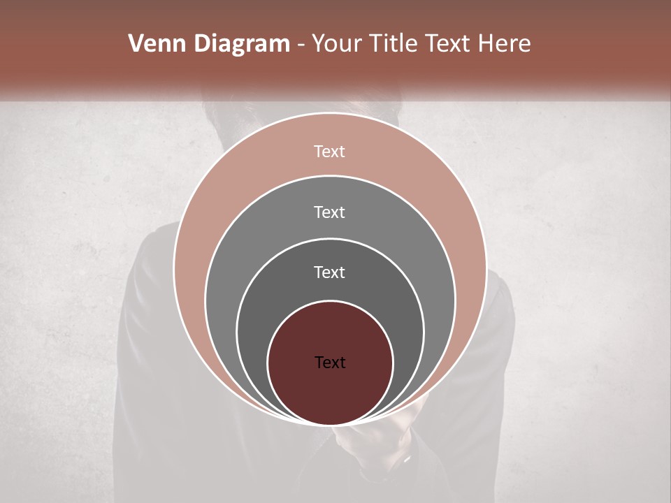A Woman Holding A Cell Phone With Her Mouth Open PowerPoint Template