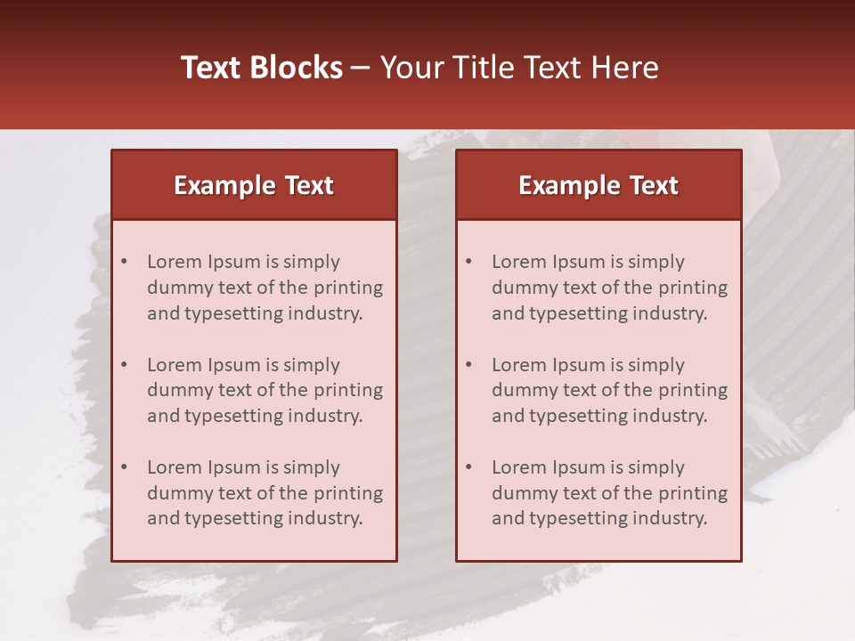 A Person With A Brush Is Laying A Piece Of Concrete PowerPoint Template