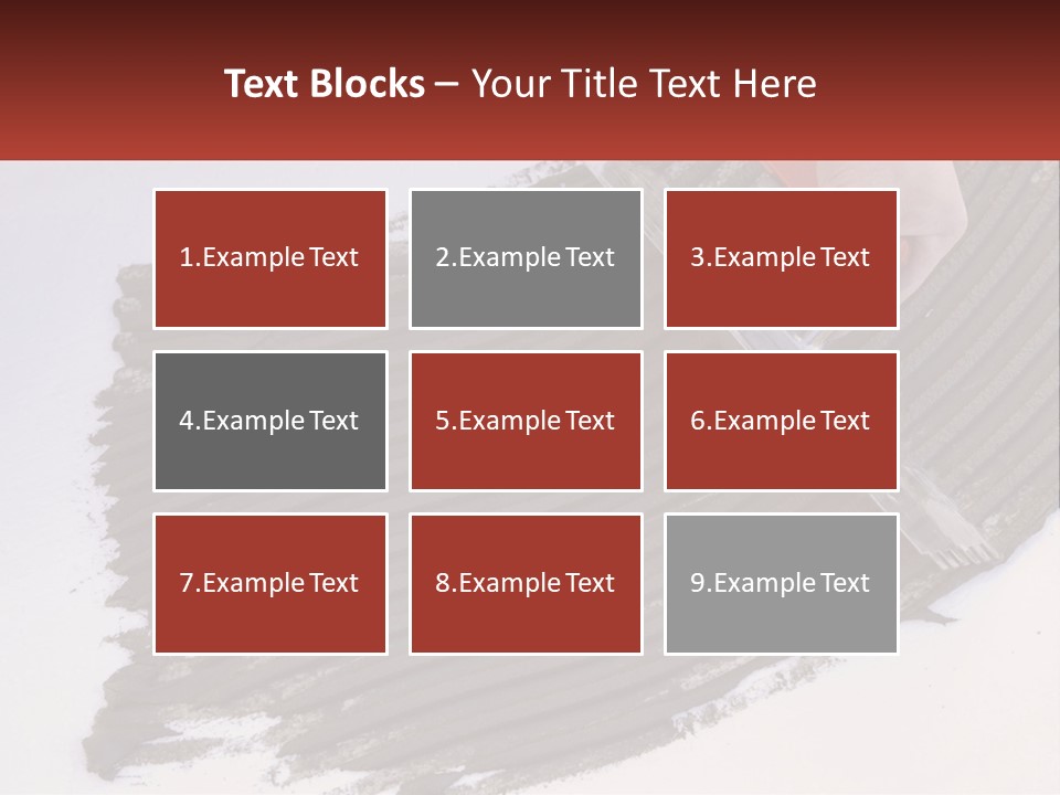 A Person With A Brush Is Laying A Piece Of Concrete PowerPoint Template