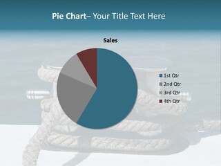 A Rope On The Side Of A Boat In The Water PowerPoint Template
