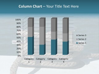 A Rope On The Side Of A Boat In The Water PowerPoint Template