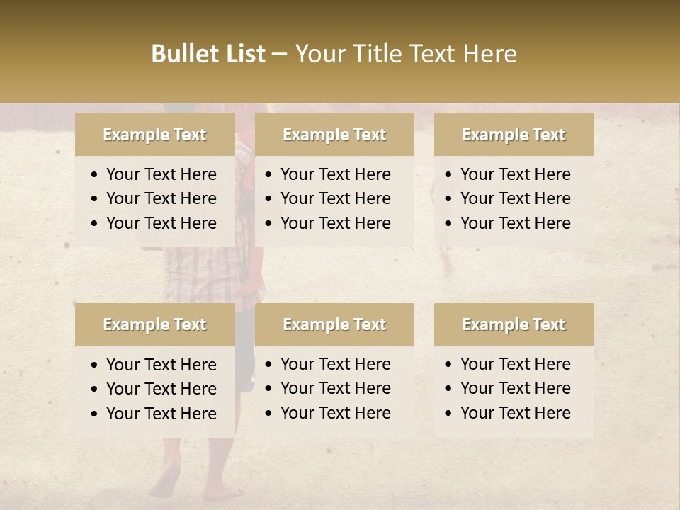 A Man Standing On A Beach Holding A Cell Phone To His Ear PowerPoint Template