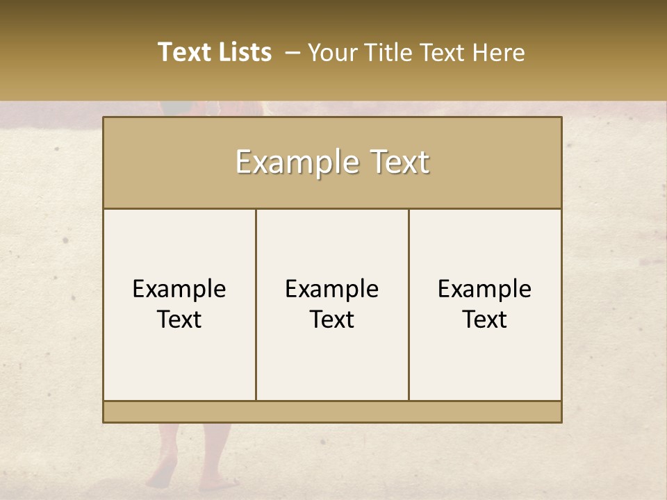 A Man Standing On A Beach Holding A Cell Phone To His Ear PowerPoint Template