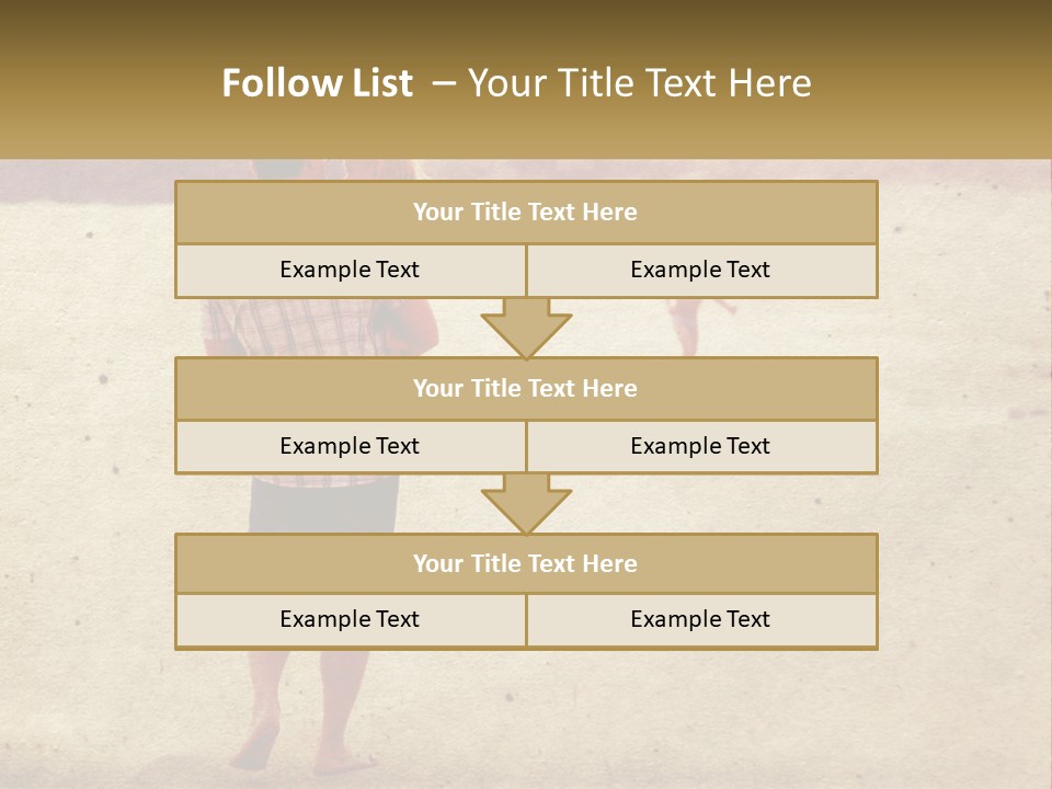 A Man Standing On A Beach Holding A Cell Phone To His Ear PowerPoint Template