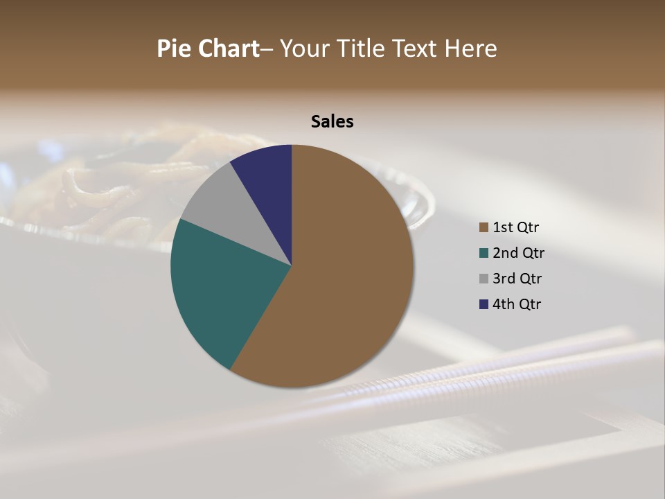 A Bowl Of Noodles With Carrots And Spinach In It PowerPoint Template