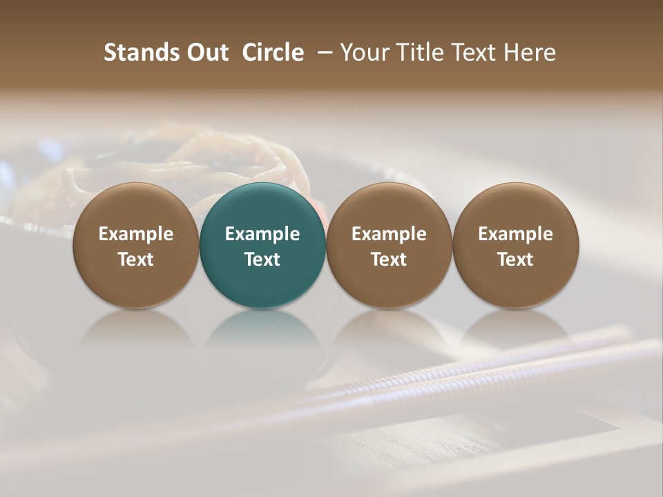 A Bowl Of Noodles With Carrots And Spinach In It PowerPoint Template