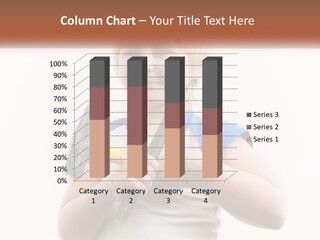 A Little Girl Holding A Hammer And A Banana PowerPoint Template