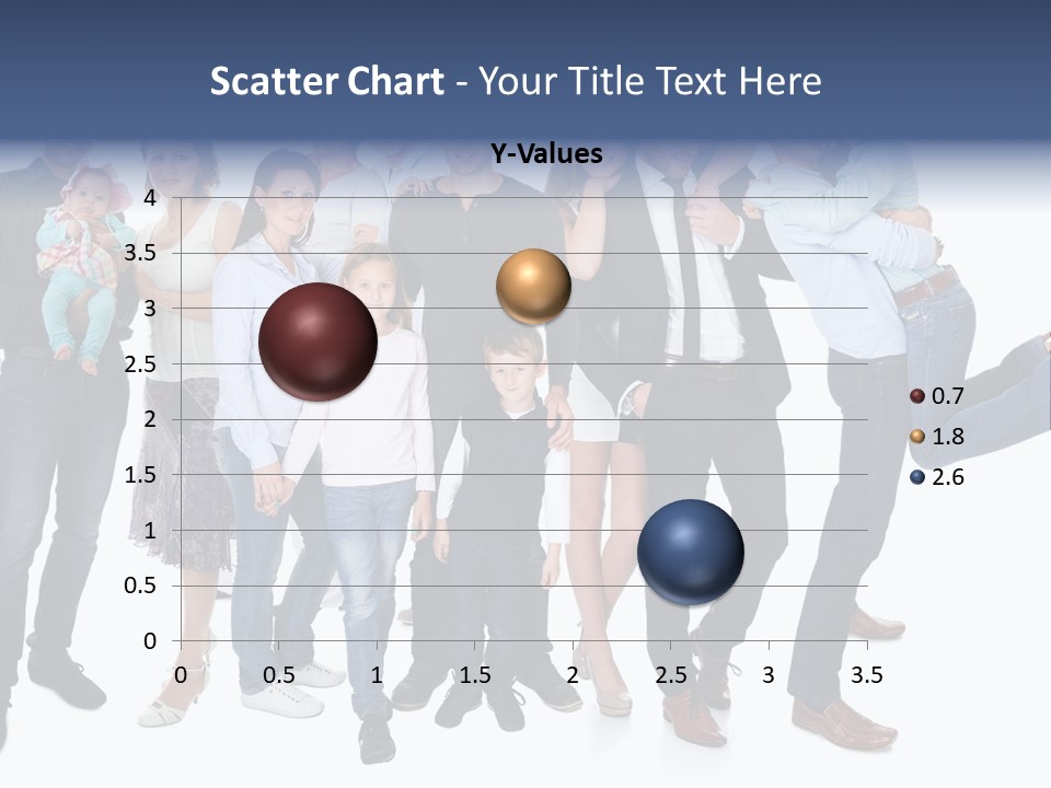 A Group Of People Are Posing For A Picture PowerPoint Template