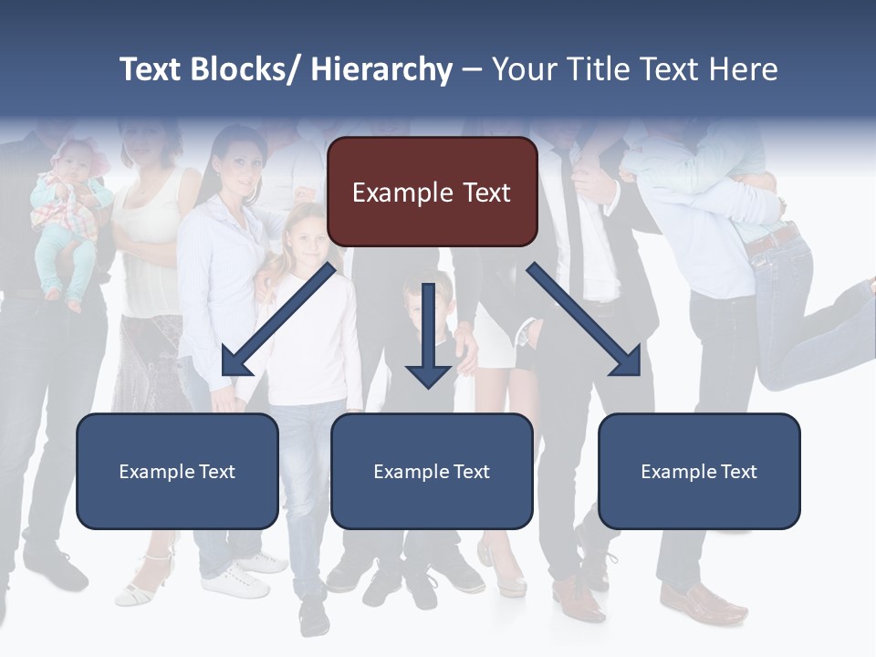 A Group Of People Are Posing For A Picture PowerPoint Template