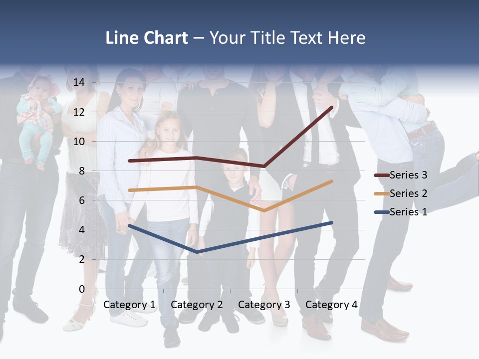 A Group Of People Are Posing For A Picture PowerPoint Template