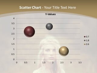 A Woman With Long Blonde Hair Standing In A Field PowerPoint Template