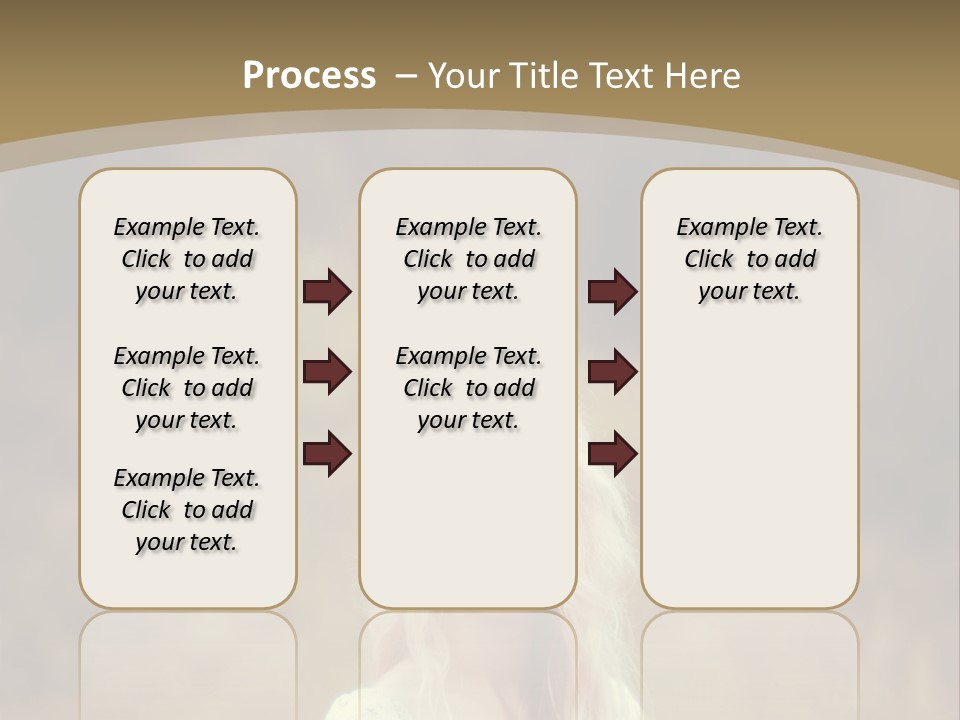 A Woman With Long Blonde Hair Standing In A Field PowerPoint Template