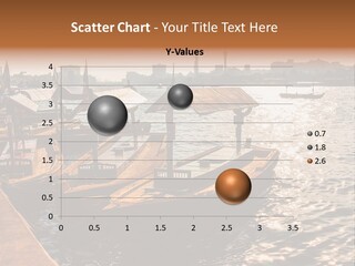 A Number Of Boats In A Body Of Water PowerPoint Template