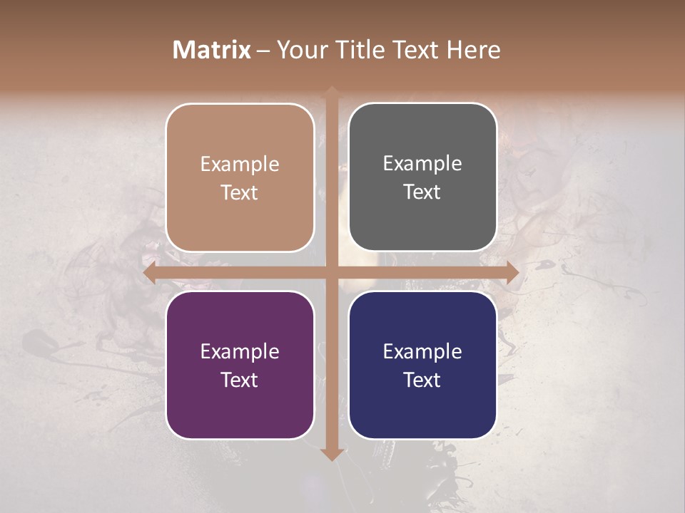 A Woman With A Guitar Powerpoint Template PowerPoint Template