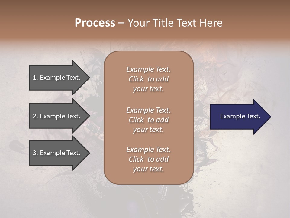 A Woman With A Guitar Powerpoint Template PowerPoint Template