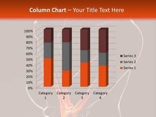 A Man Holding His Arm In Pain Powerpoint Presentation PowerPoint Template