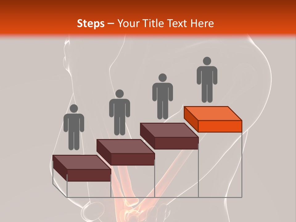 A Man Holding His Arm In Pain Powerpoint Presentation PowerPoint Template
