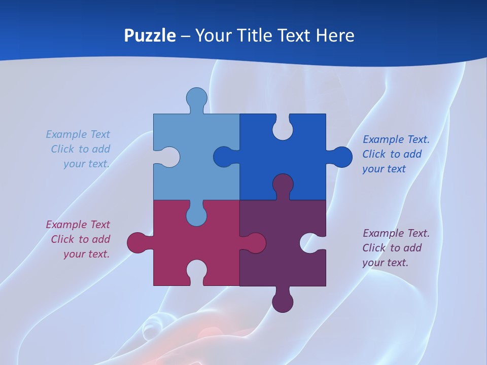 A Man Sitting On The Ground With His Knee In Pain PowerPoint Template