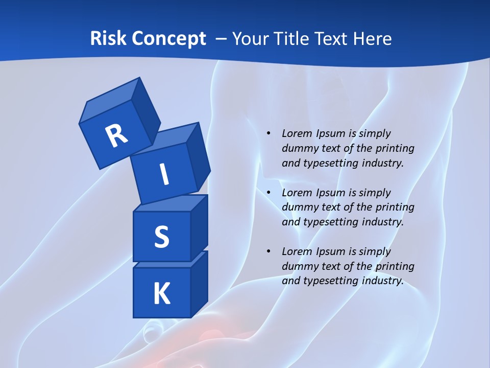 A Man Sitting On The Ground With His Knee In Pain PowerPoint Template
