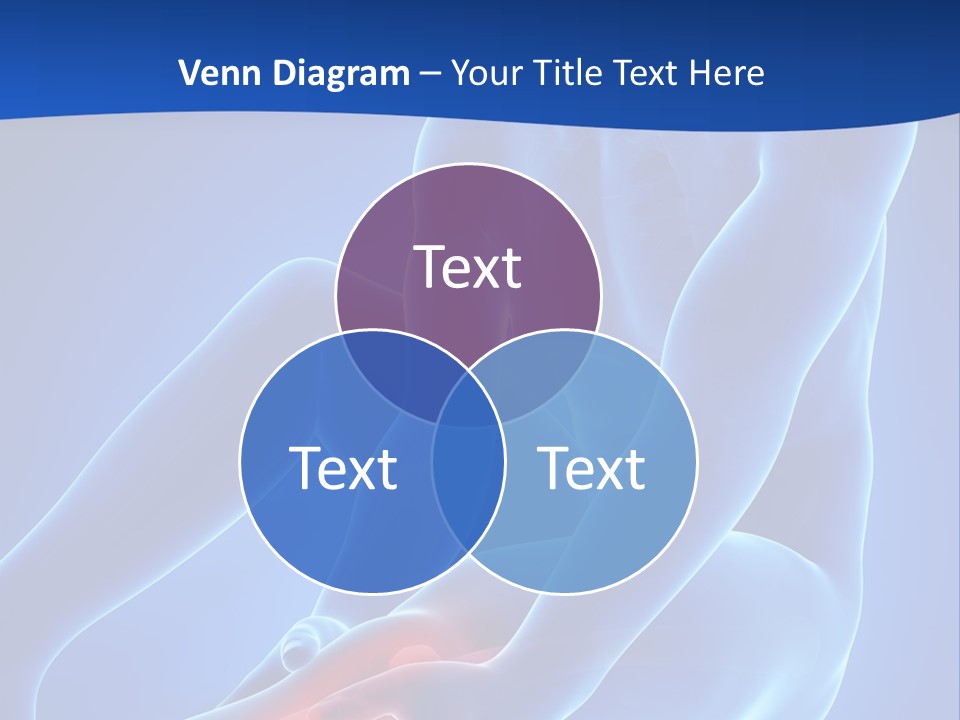 A Man Sitting On The Ground With His Knee In Pain PowerPoint Template