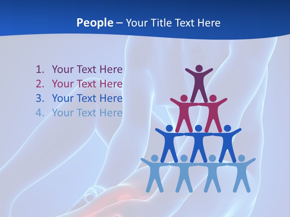 A Man Sitting On The Ground With His Knee In Pain PowerPoint Template