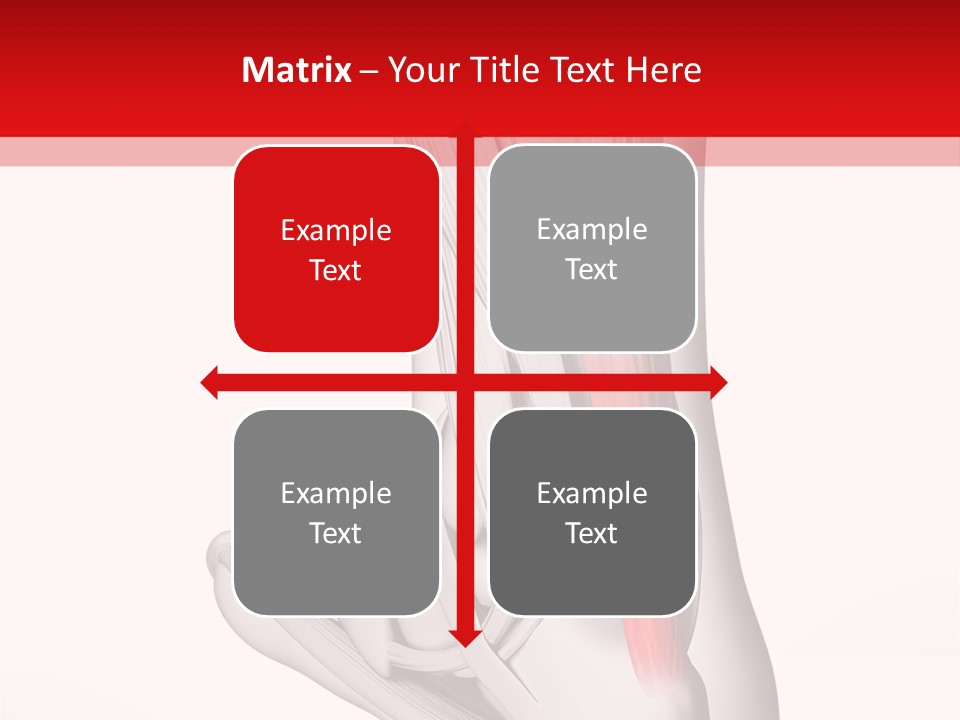 A Medical Powerpoint Presentation With A Picture Of A Foot PowerPoint Template
