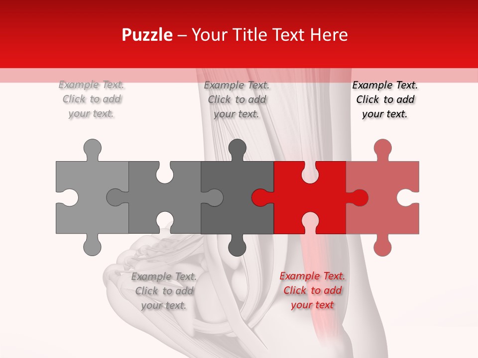A Medical Powerpoint Presentation With A Picture Of A Foot PowerPoint Template