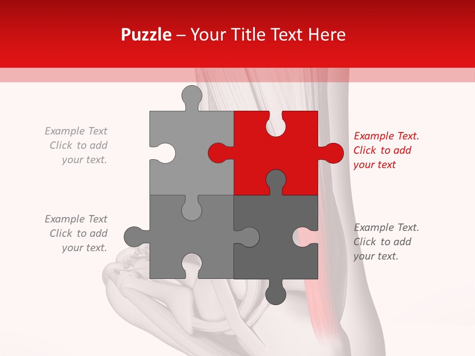 A Medical Powerpoint Presentation With A Picture Of A Foot PowerPoint Template