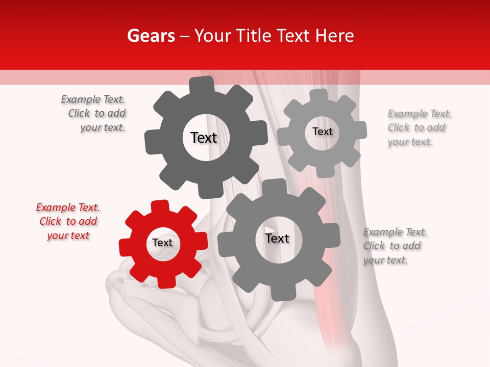 A Medical Powerpoint Presentation With A Picture Of A Foot PowerPoint Template