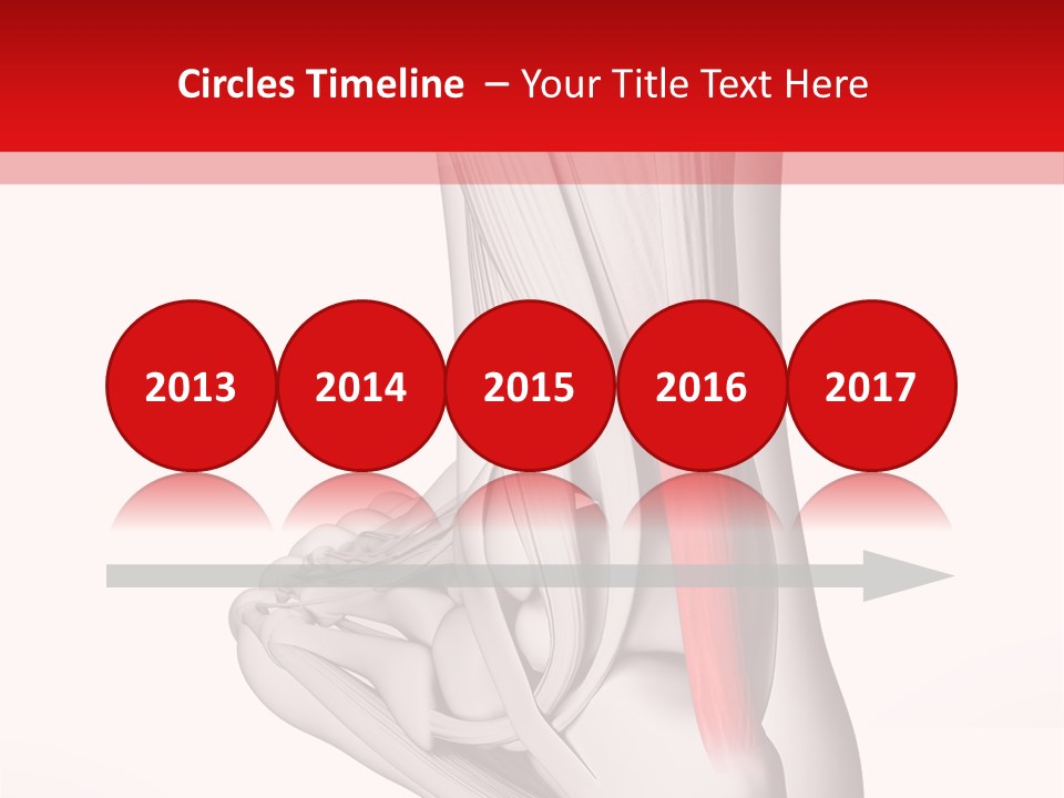 A Medical Powerpoint Presentation With A Picture Of A Foot PowerPoint Template