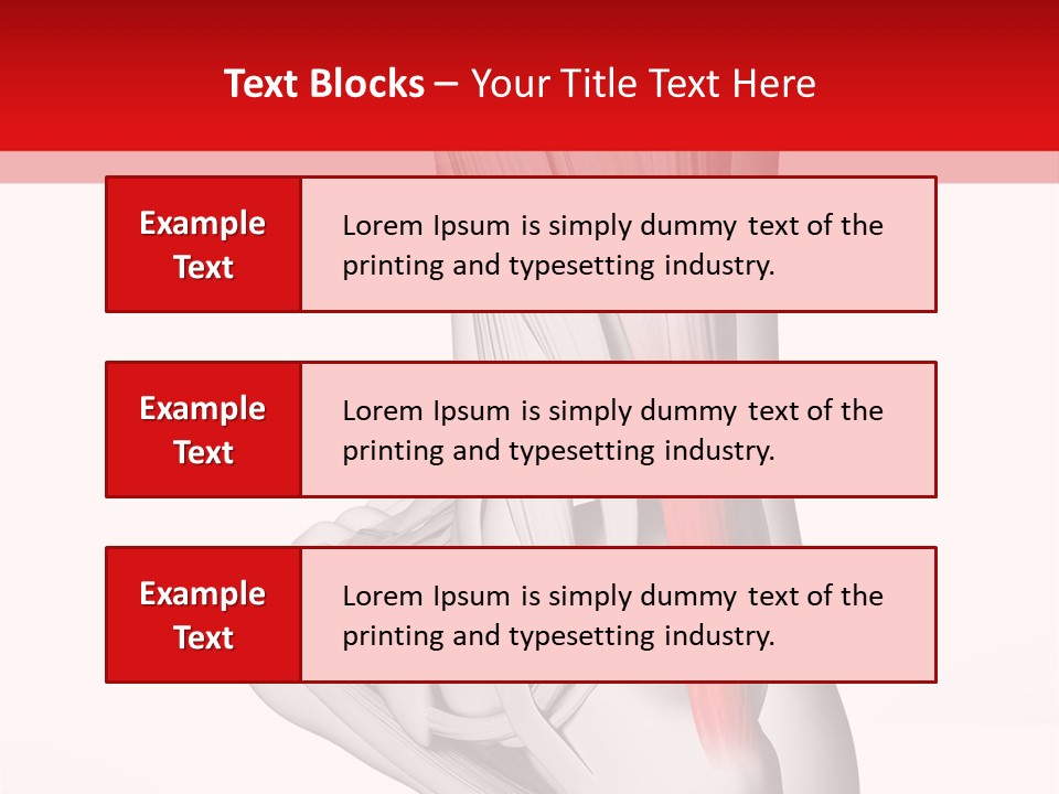A Medical Powerpoint Presentation With A Picture Of A Foot PowerPoint Template