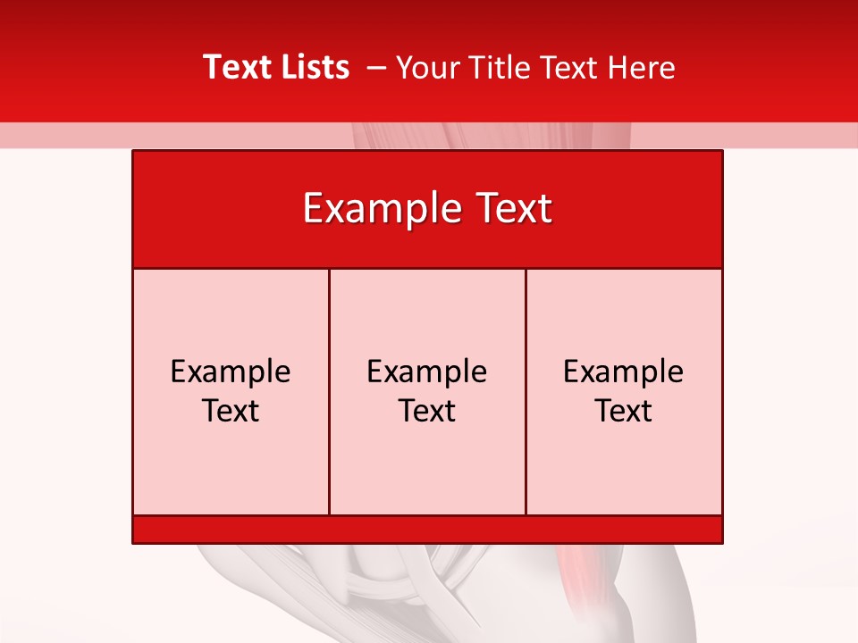 A Medical Powerpoint Presentation With A Picture Of A Foot PowerPoint Template