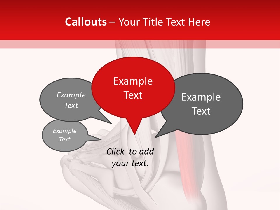 A Medical Powerpoint Presentation With A Picture Of A Foot PowerPoint Template