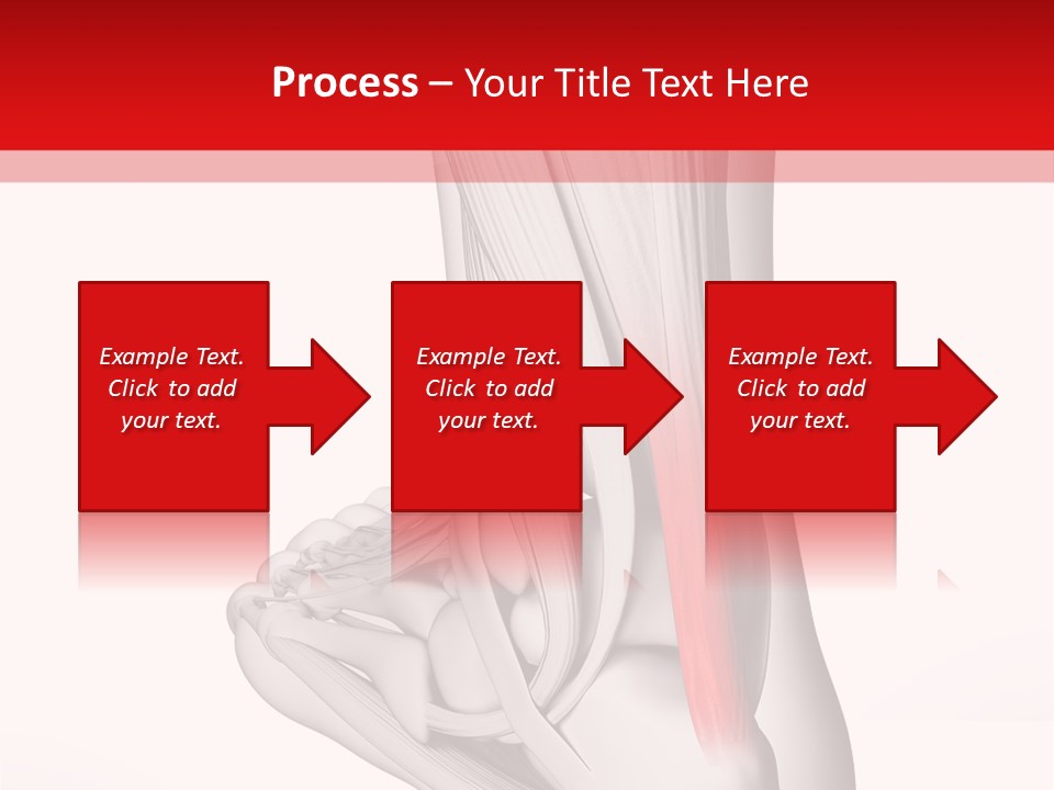 A Medical Powerpoint Presentation With A Picture Of A Foot PowerPoint Template