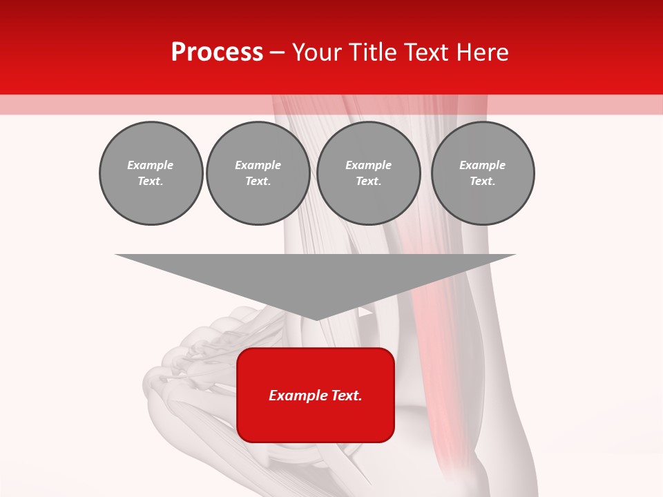 A Medical Powerpoint Presentation With A Picture Of A Foot PowerPoint Template