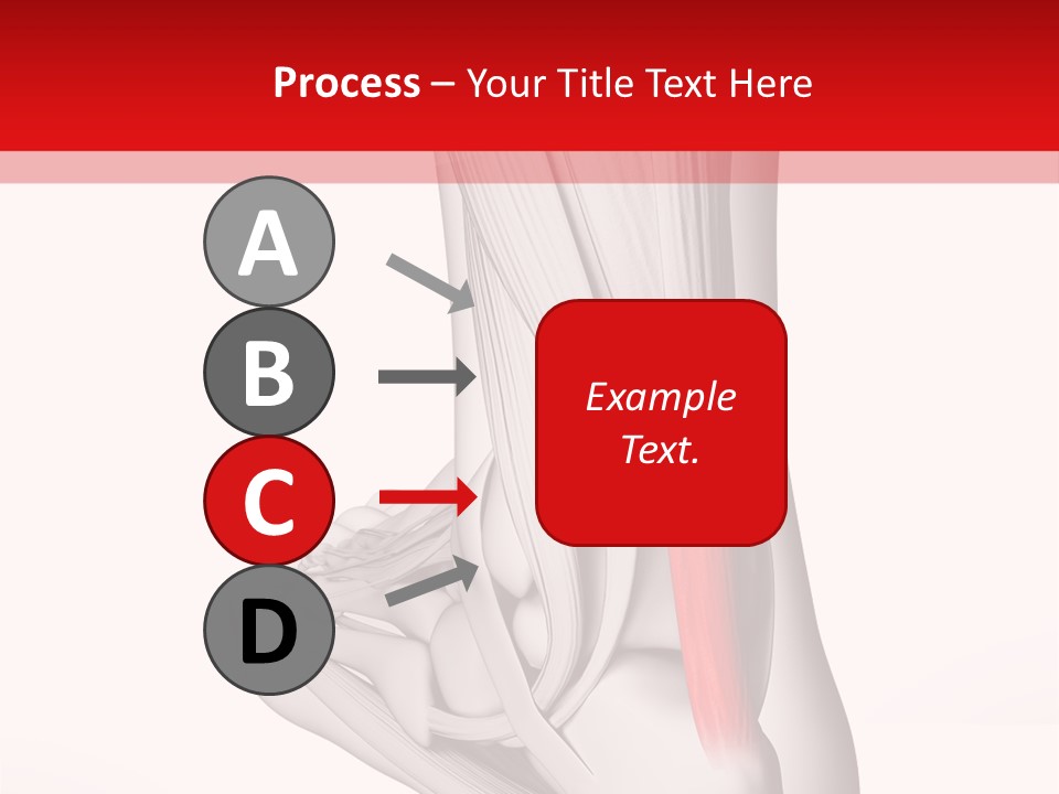 A Medical Powerpoint Presentation With A Picture Of A Foot PowerPoint Template