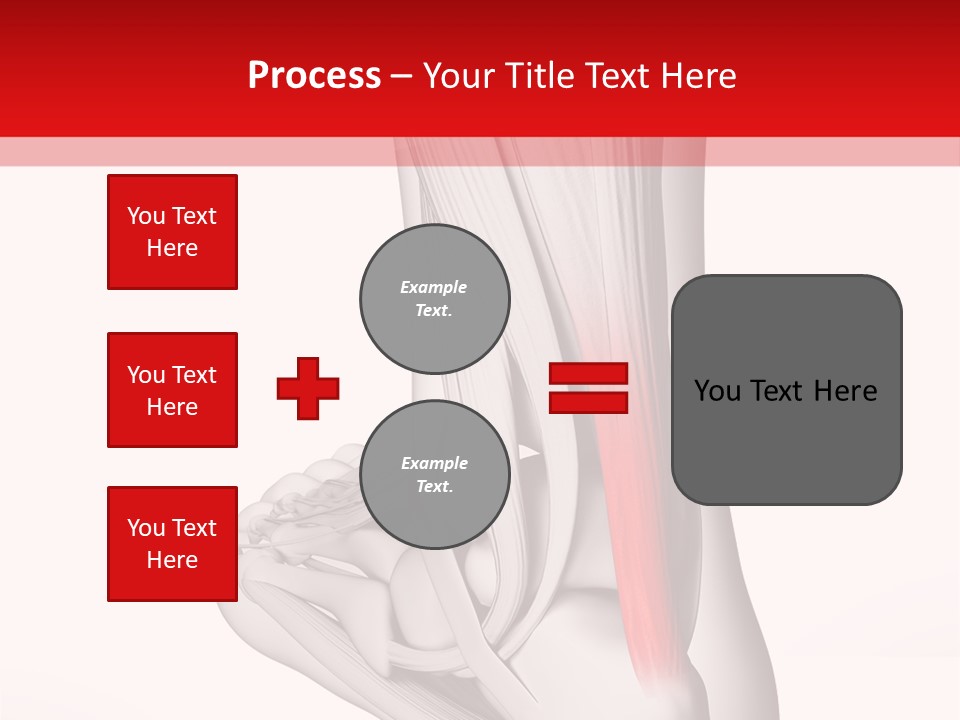 A Medical Powerpoint Presentation With A Picture Of A Foot PowerPoint Template