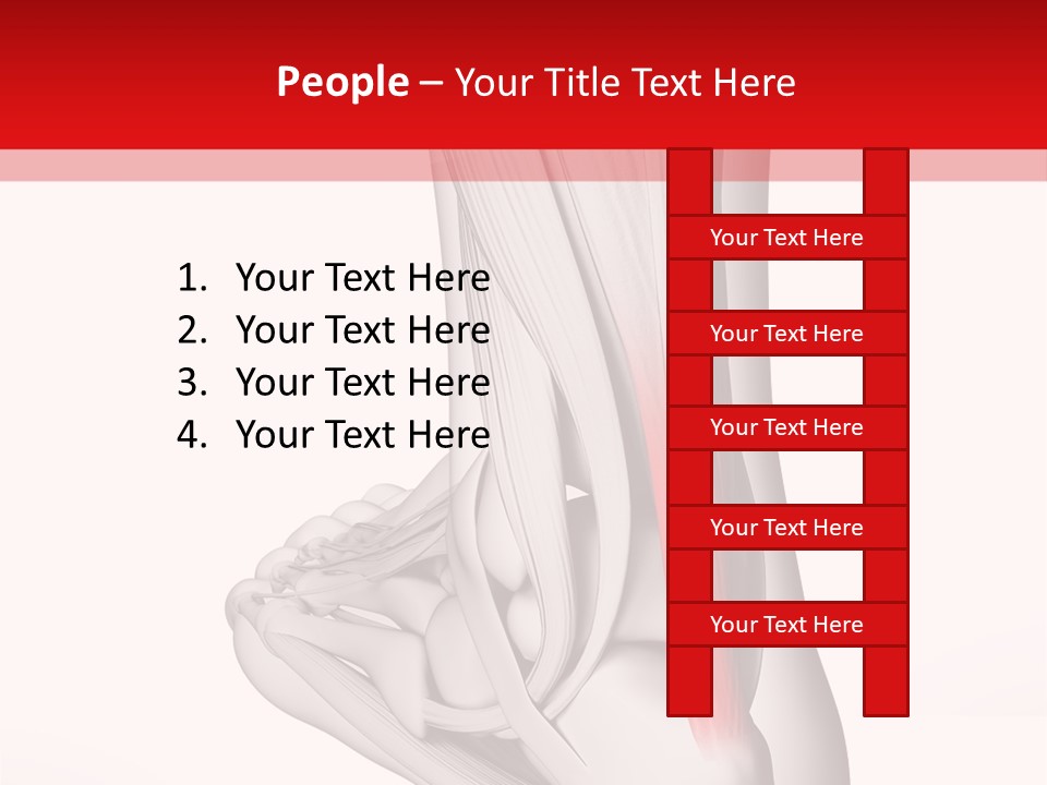 A Medical Powerpoint Presentation With A Picture Of A Foot PowerPoint Template