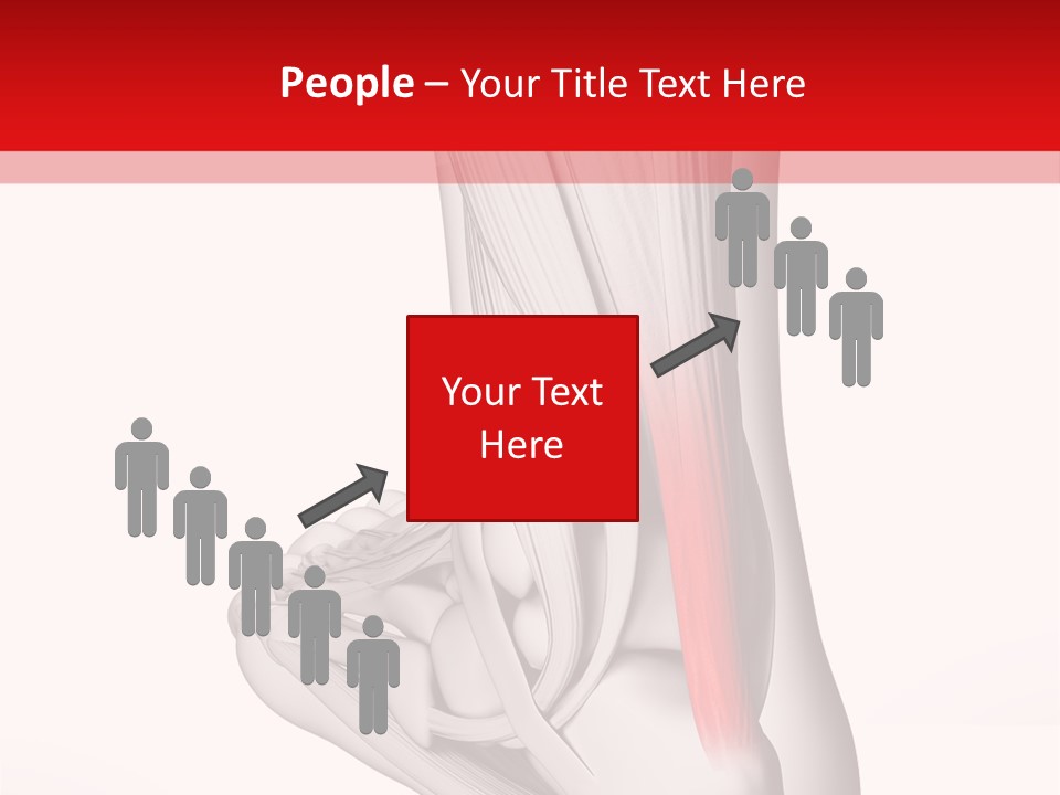 A Medical Powerpoint Presentation With A Picture Of A Foot PowerPoint Template