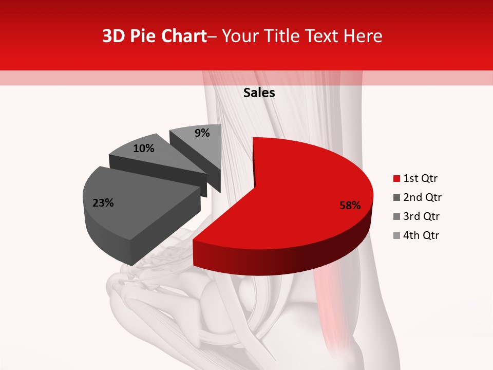 A Medical Powerpoint Presentation With A Picture Of A Foot PowerPoint Template