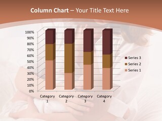 A Woman Holding A Baby In Her Arms PowerPoint Template