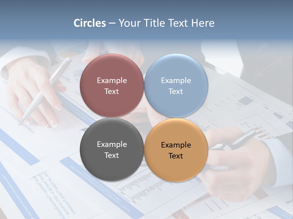 A Group Of People Sitting At A Table With A Tablet PowerPoint Template